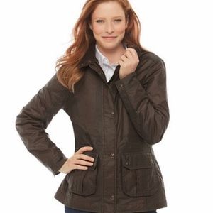 LL Bean Women's Waxed Cotton Field Jacket NWOT